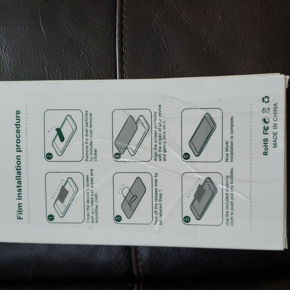 Tempered Glass Screen Protectors Samsung S24 Ultra 6.7in (2 pack = 6 sheets) - Picture 3 of 3